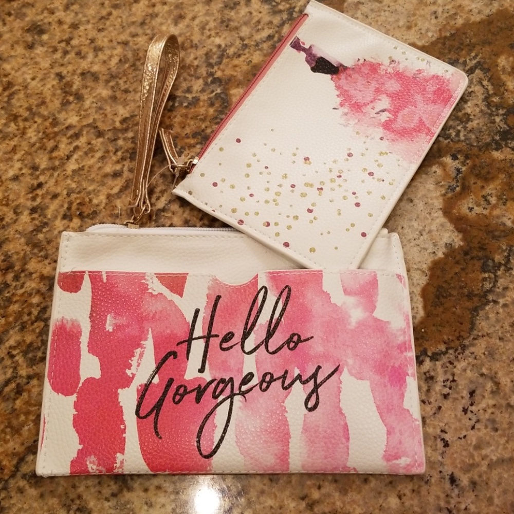 Hello Gorgeous Dual Cosmetic/Wristlet